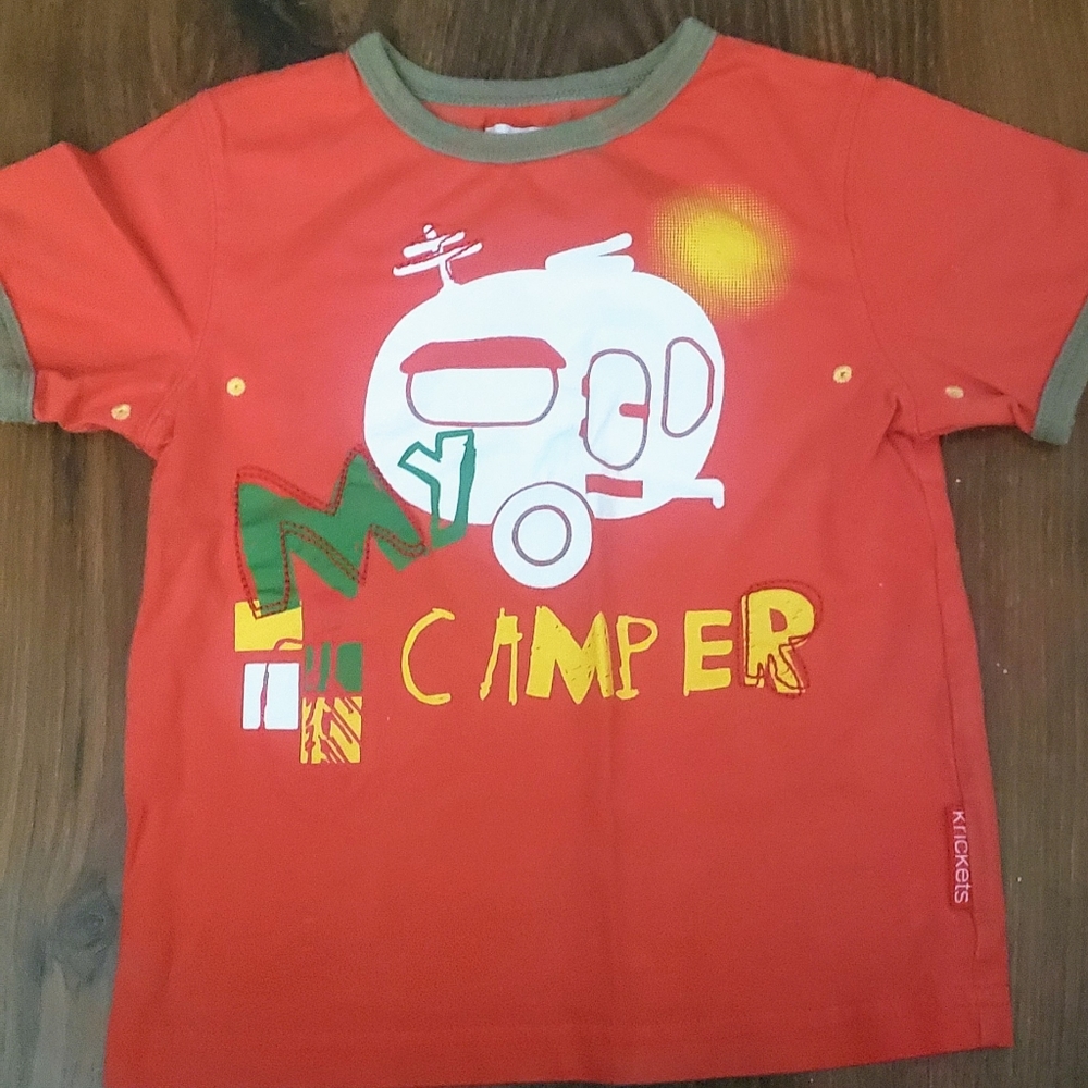 Krickets Camper Tee Size 2